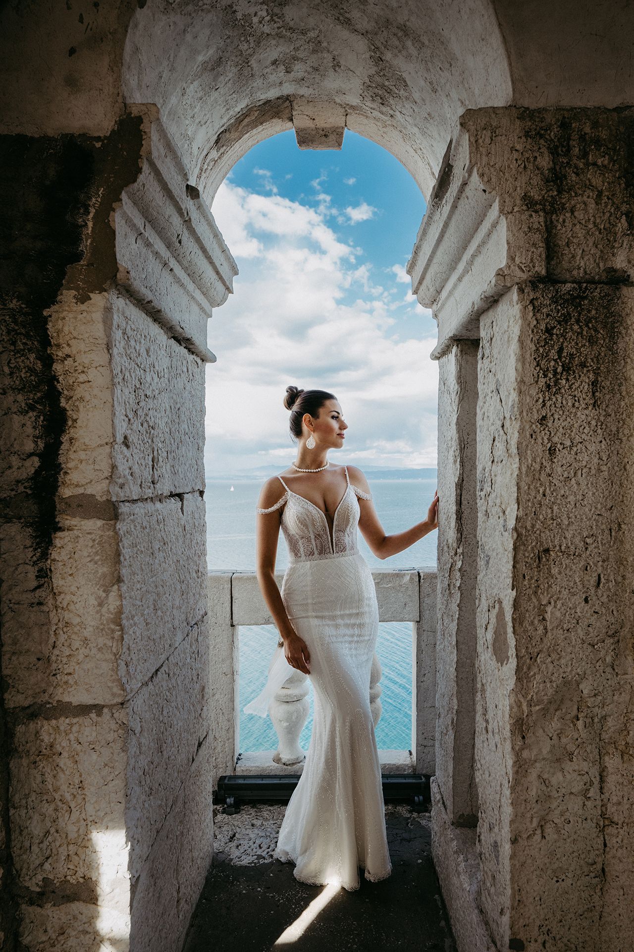 Brautshooting in der wundervollen Stadt Piran ,Brideshoot,Hochzeitsfotografie 